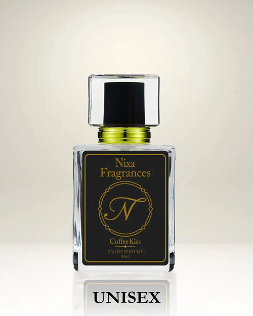 Coffee Kiss by NIXA Fragrances – sweet coffee perfume for both man and women in Pakistan 2025, warm and romantic scent