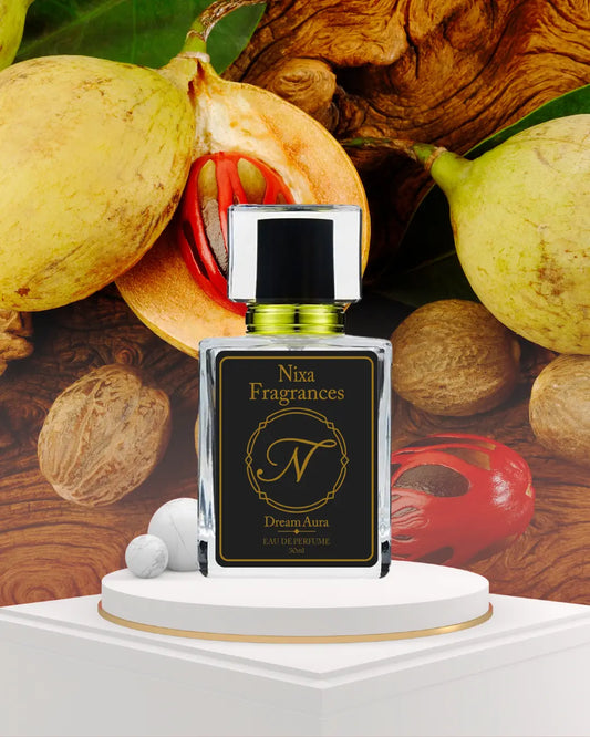 Dream Aura by NIXA – best women’s floral perfume in Pakistan 2025, inspired by fresh and aquatic notes