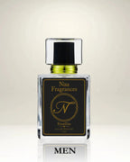 Frost Fire by NIXA Fragrances– strong and fresh men’s perfume in Pakistan 2025 with woody, spicy, and bergamot notes